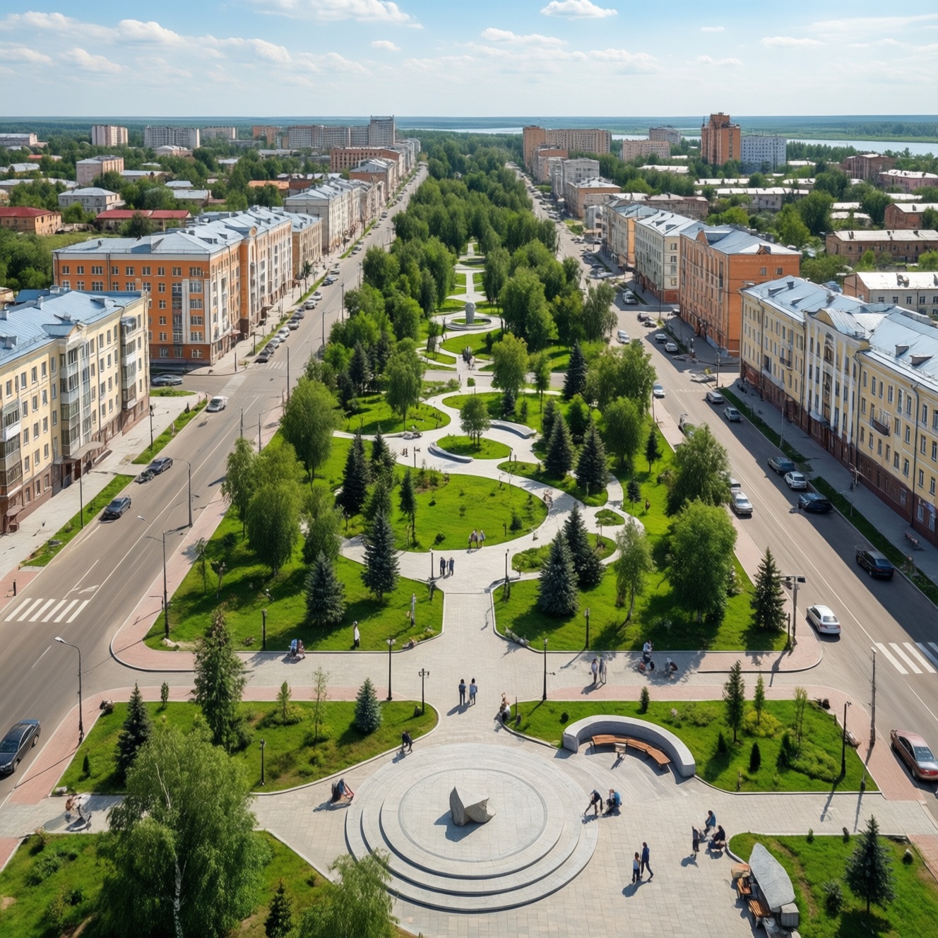 Новые проекты благоустройства в Туле и районах области изменят городскую среду